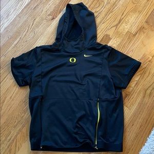 University of Oregon men’s half hoodie
